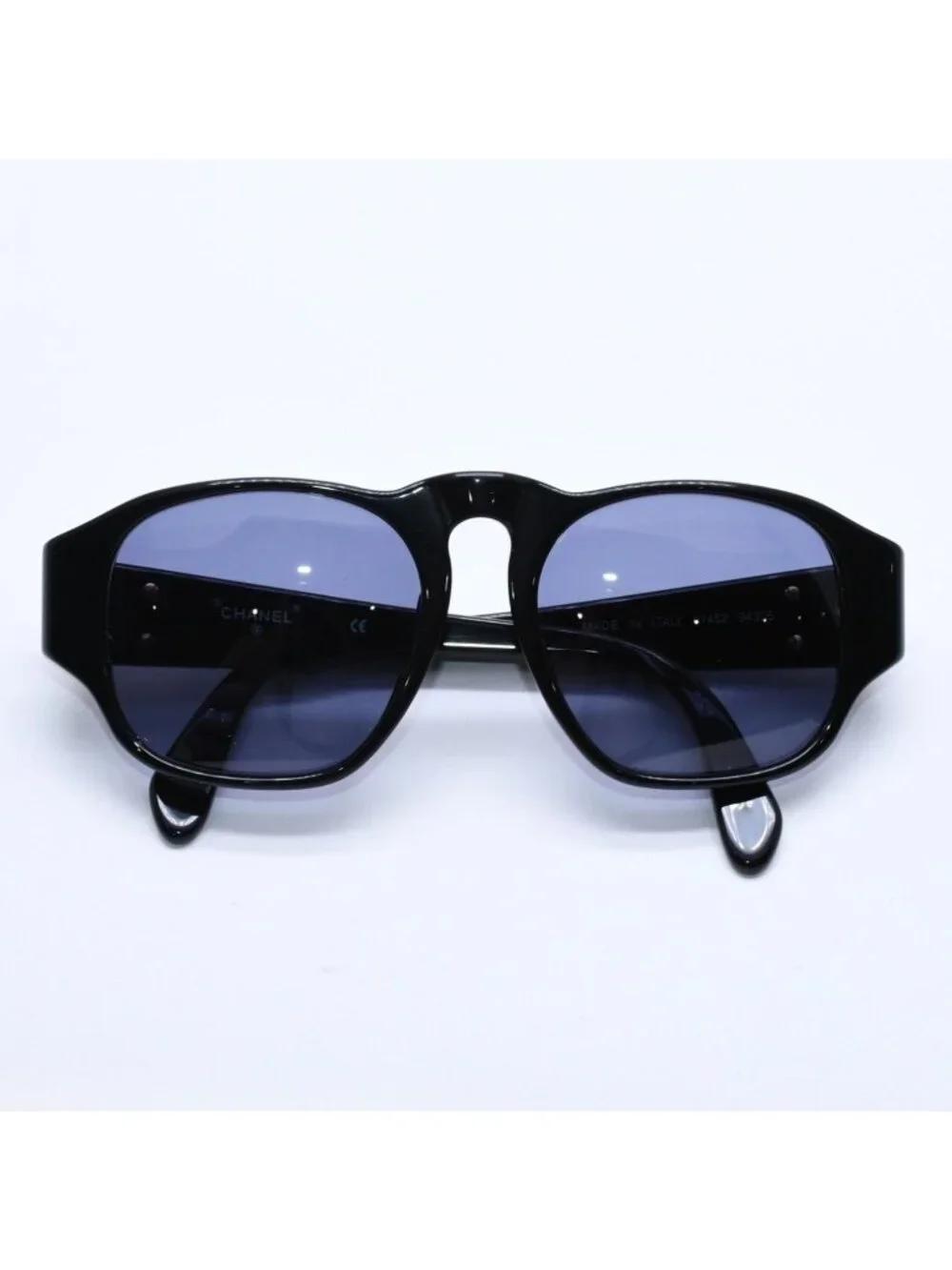 Chanel Sunglasses Eyewear CC Logo Acetate Black
